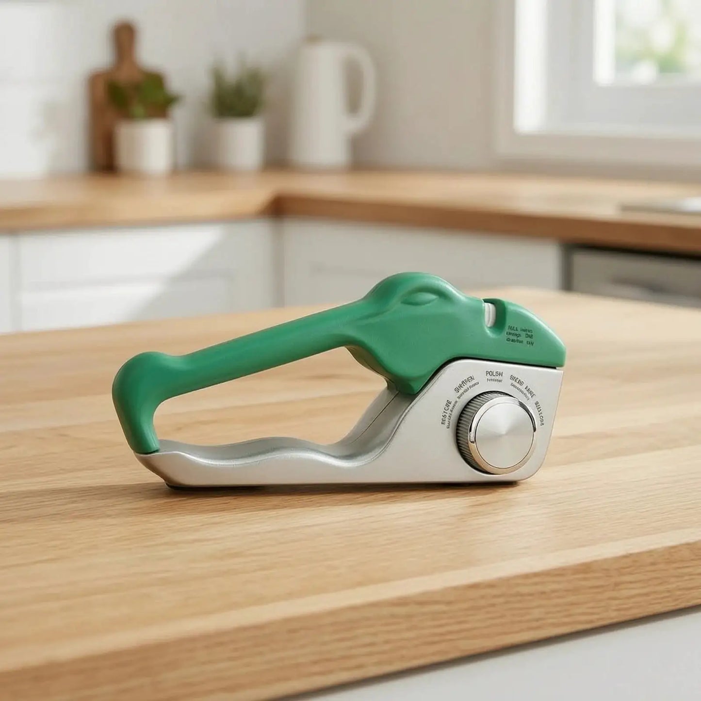 Knife Sharpener | Rotating Selector | Portable Handheld | Wear-Resistant
