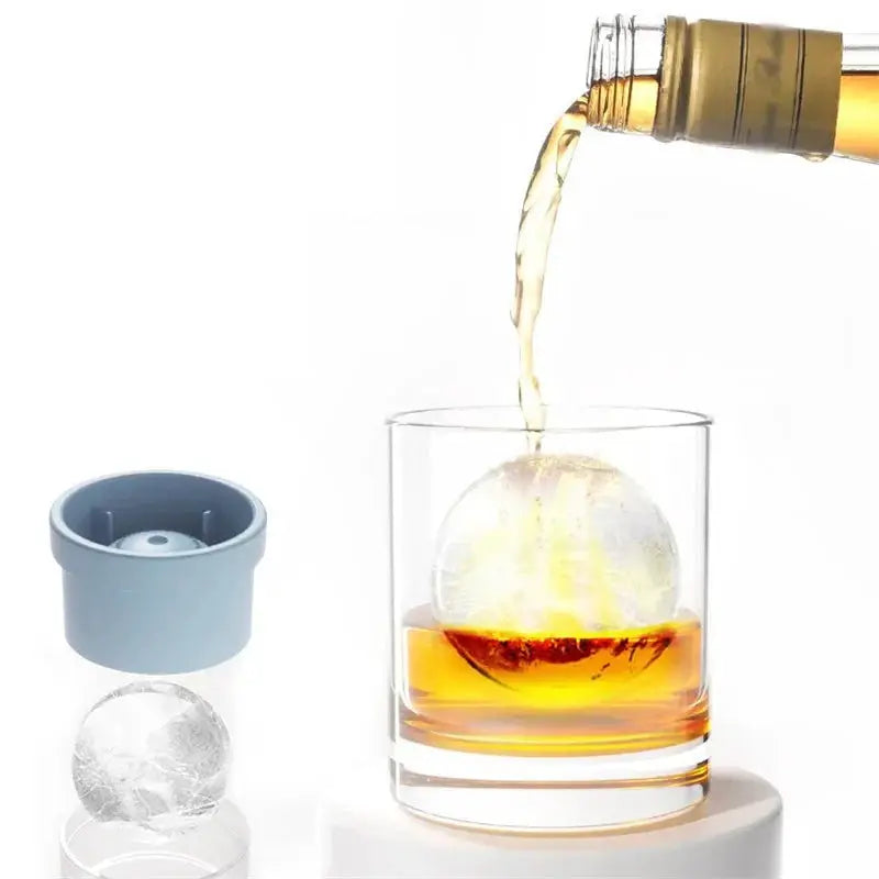 Silicone Ice Maker Food Grade Sphere Ice Mold Stackable Slow Melting DIY Ice Ball for Cocktail Whiskey Drink Home Bar from PriceLows™