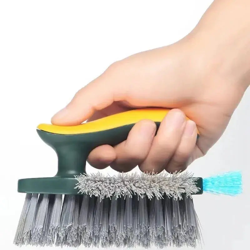 3-in-1 Gap Cleaning Brush V-Shaped Bristles 90° Dead Angle Free for Bathroom Kitchen Floor Tile from PriceLows™