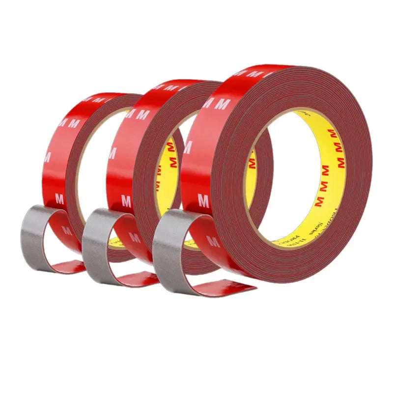Double Sided Tape | 300cm Acrylic Foam | High Temp Rated | Gray Roll