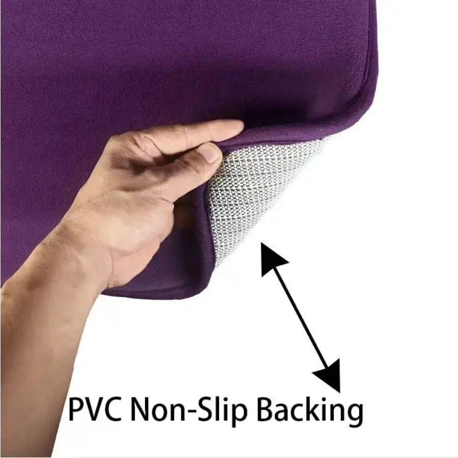 Memory Foam Bath Mat Set 4 Pcs with Toilet Lid Cover and Rug Sets Combo, Bath Mat Set 3 Pcs and U-Shaped Toilet Floor Rug from PriceLows™