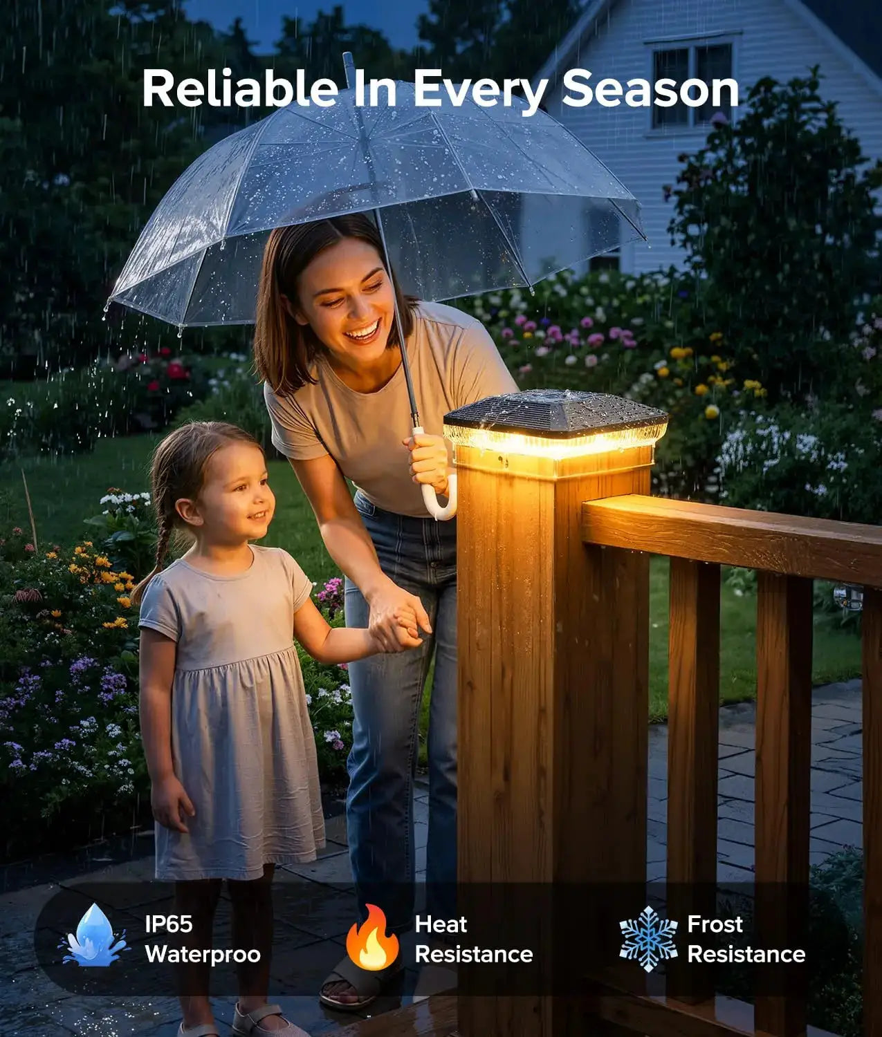 6/12 Pack Solar Post Cap Lights Outdoor with 3 Modes, 40 LEDs 4x4 Fence Post Solar Lights Outdoor Waterproof, 30 Lumens Fence Deck Post Lights Solar Powered for 4x4 3.5x3.5 Vinyl Wooden Post from PriceLows™