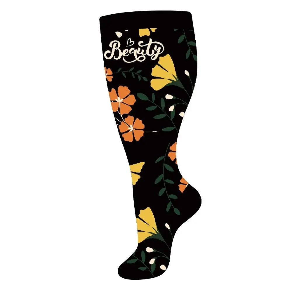 Compression Socks | 20-30 Mmhg Pressure | Wide Calf | 2Xl To 4Xl