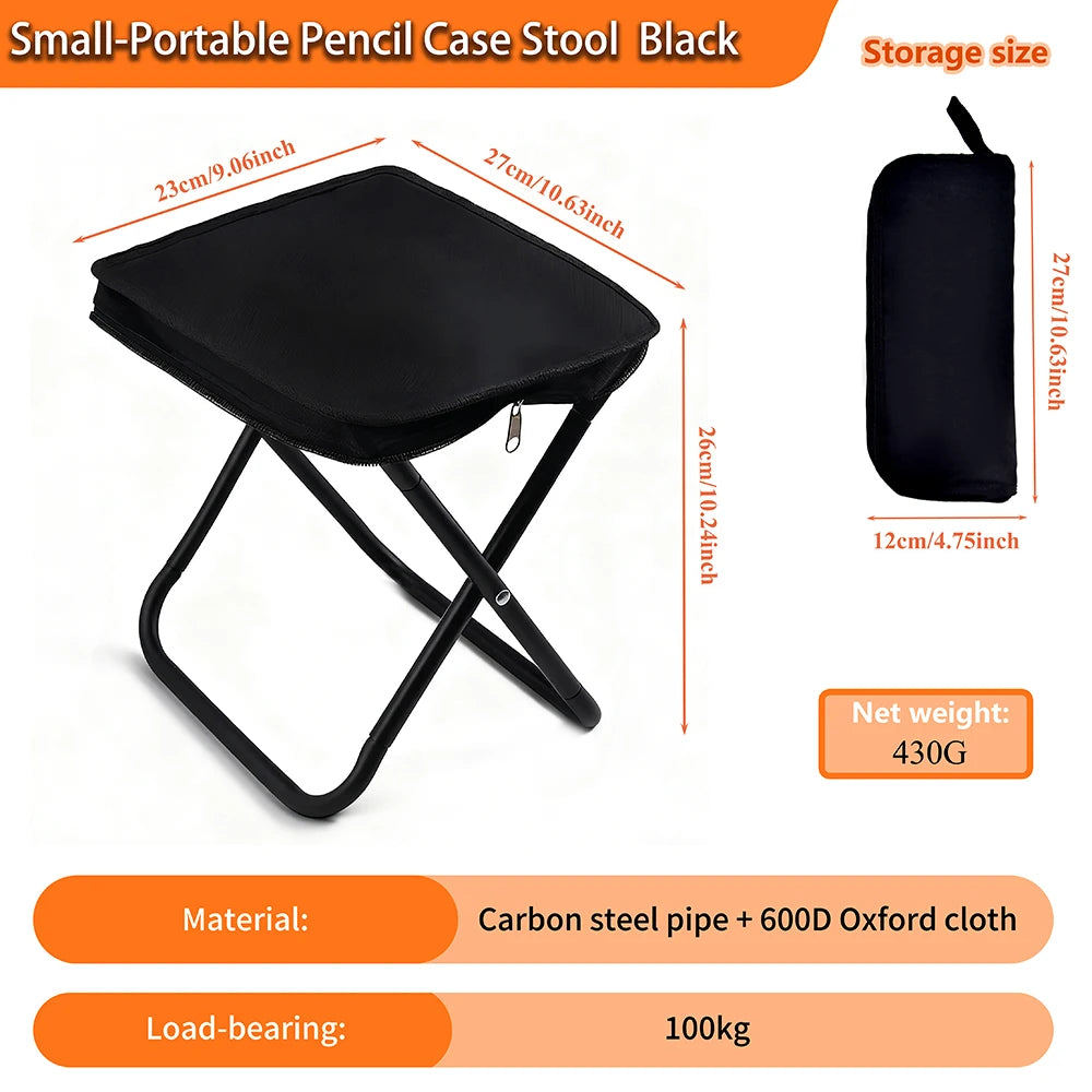 Camping Folding Chair | Lightweight | Carbon Steel Frame | One Size
