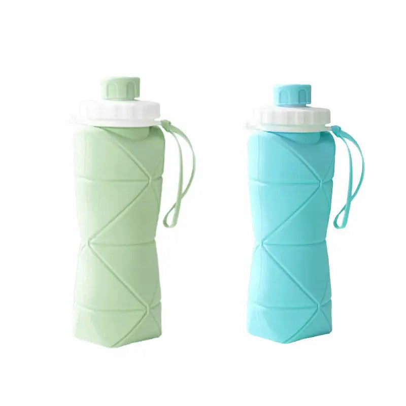 Outdoor Silicone Folding Water Bottle Portable Retractable Cup Travel Tools Collapsible Sport Bottles For Hiking Trekking Tours from PriceLows™