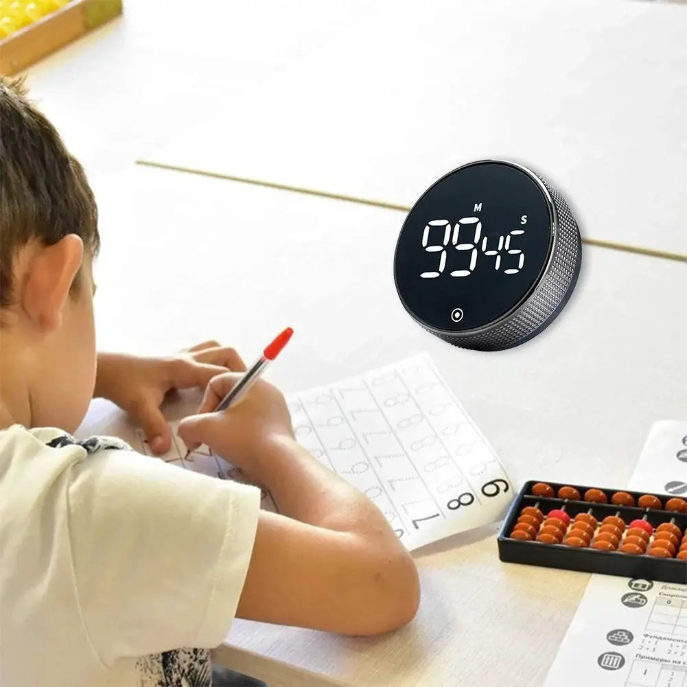 Digital Magnetic Kitchen Timer Shower Study Stopwatch Countdown Countup Timer Time Stopwatch Alarm for Classroom Cooking Fitness from PriceLows™