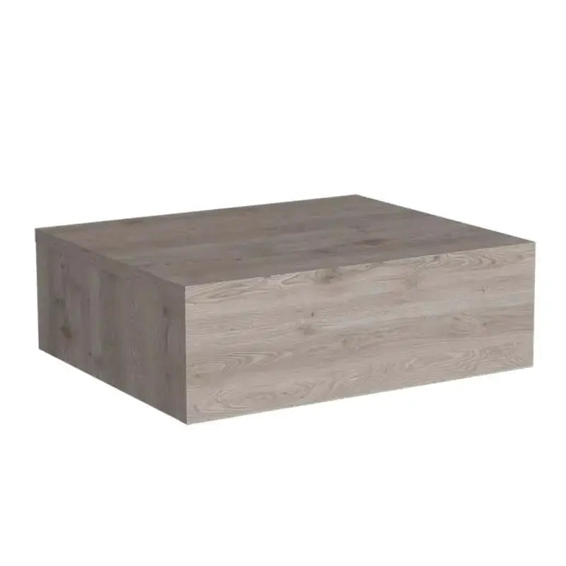 Milano Floating Nightstand , End Table, Side Table Wall-Mounted with Drawer -Light Gray -Bedroom from PriceLows™
