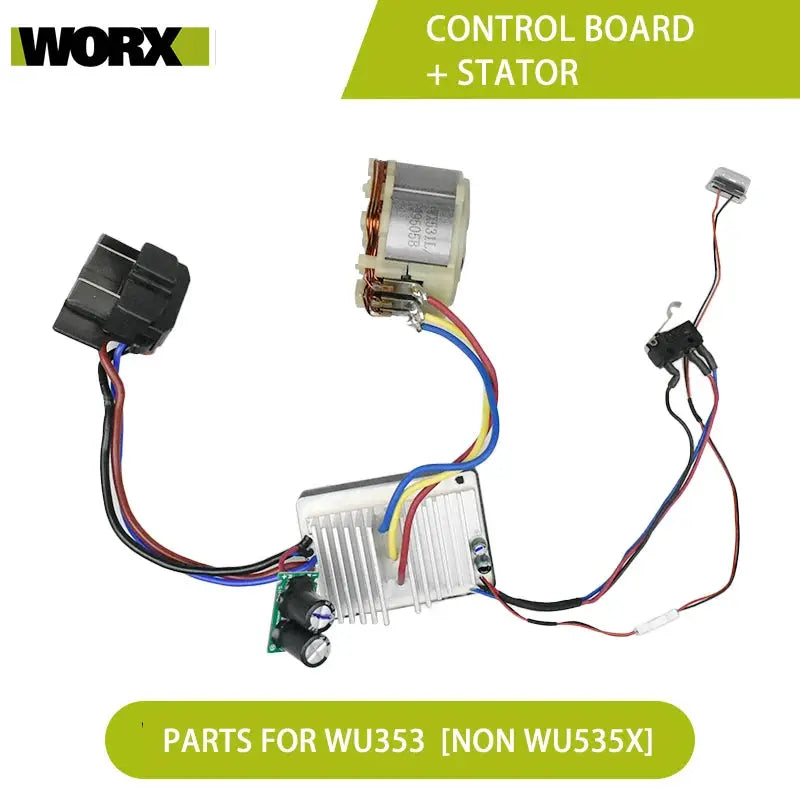 Orginal new Switch Driver motor reducer casing toothed wheel shell chuck parts for WORX WU535 Saw accessories from PriceLows™