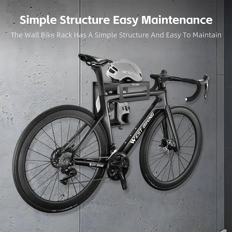 WEST BIKING Multifunctional Wall Bike Rack Durable Bicycle Indoor Parking Stand Maintenance Workstand MTB Road Bike Accessories from PriceLows™