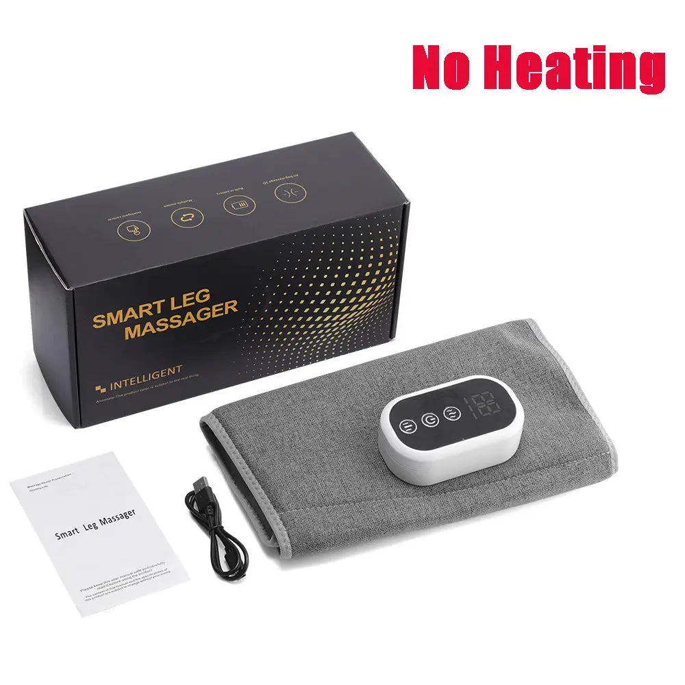 Air Pressure Leg Massager | 360 Degree Full Wrap | Heated Compression