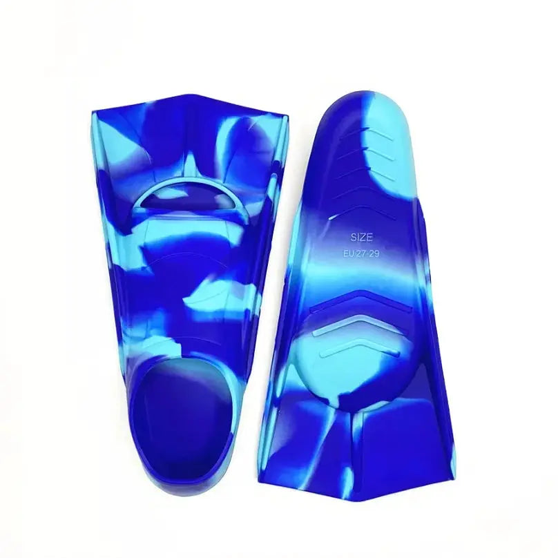 Comfortable Silicone Swim Fins Kids &Adults-Suitable Size for Beginners in Swimming,Diving-Ideal for Training Water Activities from PriceLows™