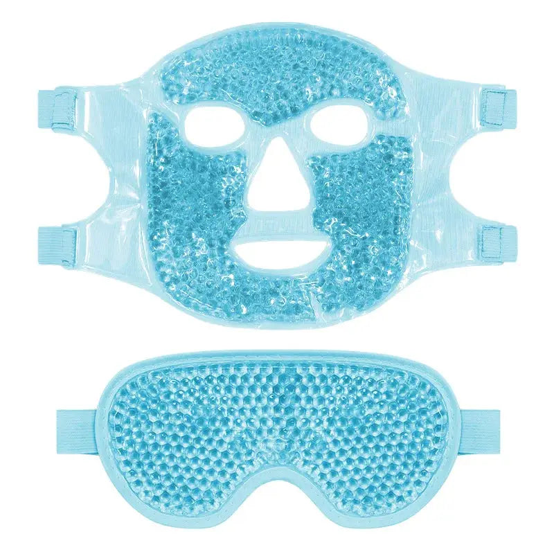 Face Cooling Mask Gel Eye Mask Ice Pack Cooling PVC Hot Cold Therapy Skin Care Tool Gel Face Mask Skin Firming Spa Sleep Mask from PriceLows™