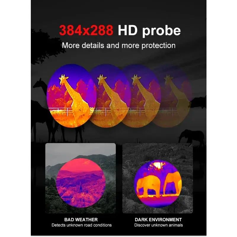 384*288 Pixels thermal image scope thermal imaging for hunting thermal imaging cameras UTx318 from PriceLows™
