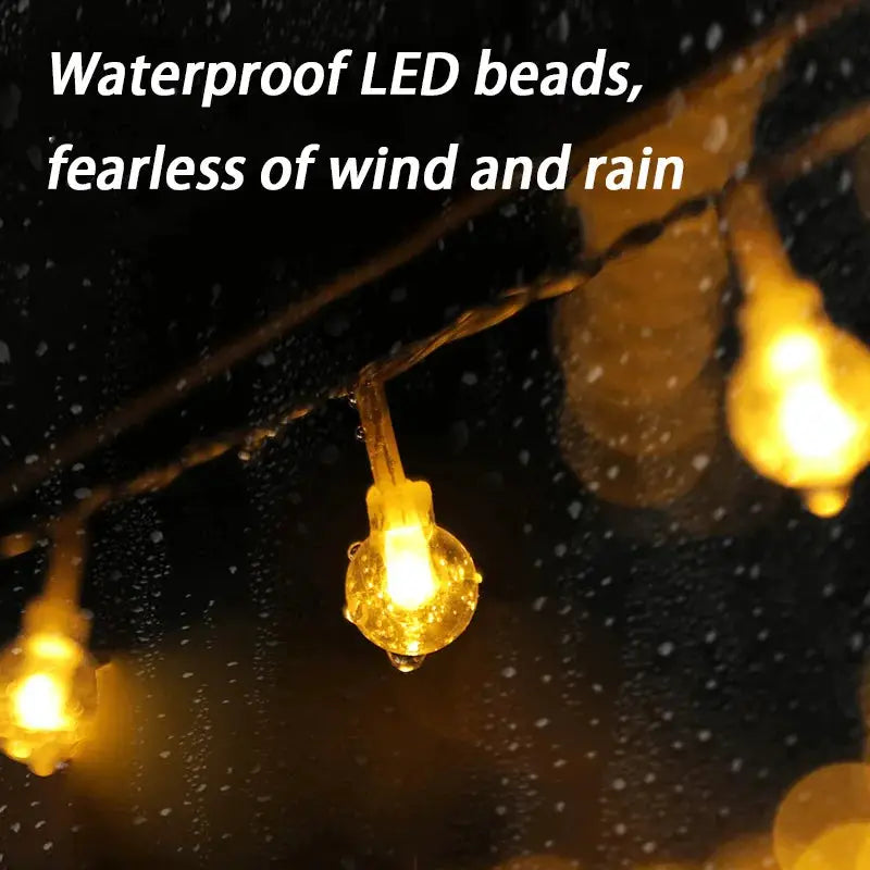 LED Light String – PVC Material, Christmas Decoration, Outdoor Camping Tent Canopy Light, Long Battery Life, Waterproof & Energy from PriceLows™