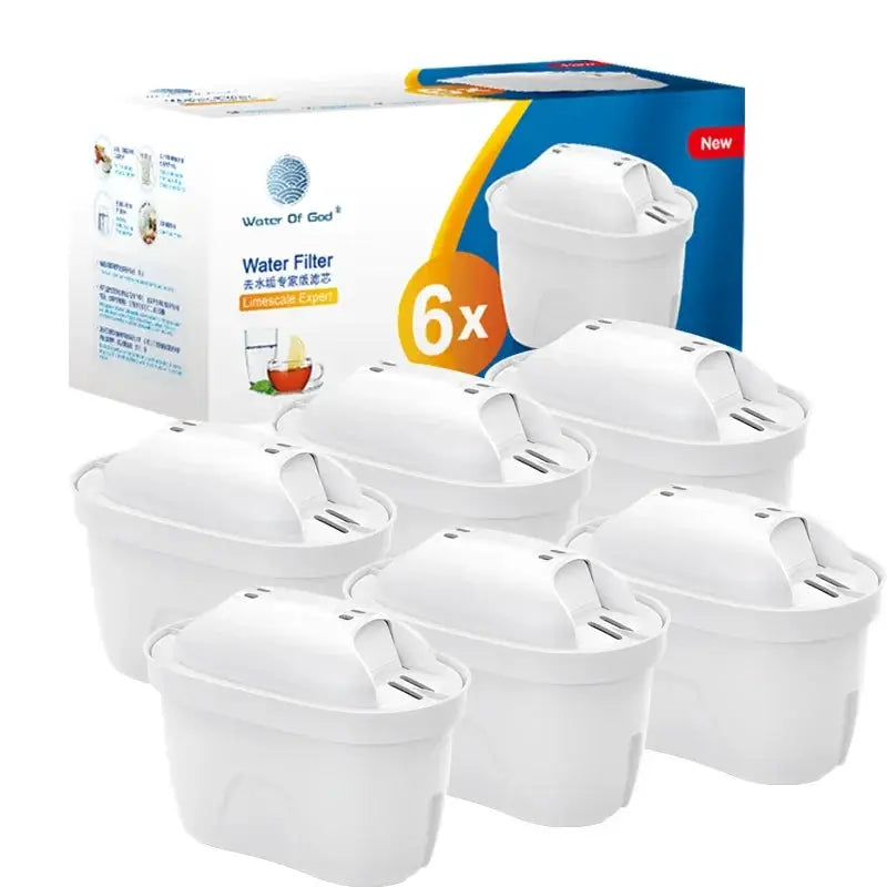 For Brita Maxtra 2PCS/6PCS Water Filters Cartridge Limescale Chlorine Impurities Purify Kettle Activate Carbon Water Filter from PriceLows™