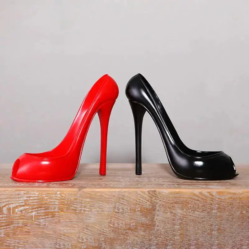 Top Selling Wine Rack High Heel Shoe Bottle Holder Kitchen Accessories Wine Bottles Holders Kitchen Utensils Dropshipping from PriceLows™