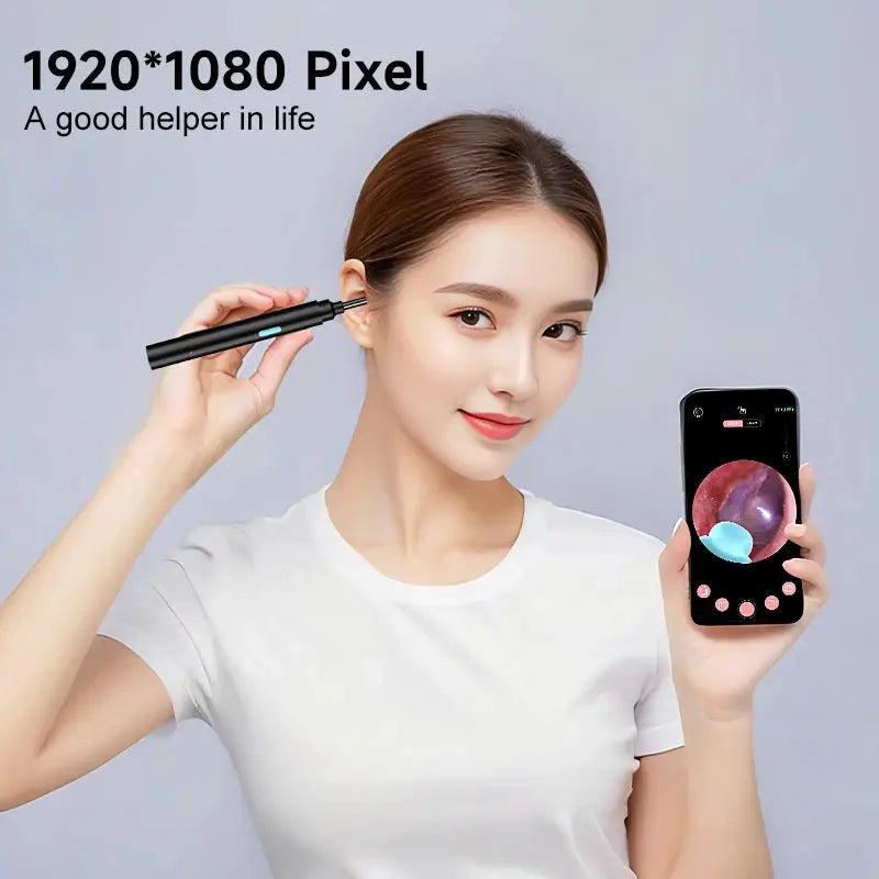 Visual Ear Sticks WIFI Ear Picker Portable Ear Cleaner Endoscope Video Ear Camera Ear Spoons 4.2MM With 6LED Ear Wax Removal Kit from PriceLows™