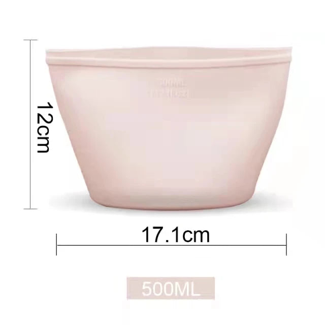 Reusable Silicone Food Storage Bags | Food Grade | Fridge Friendly | 1 Pack