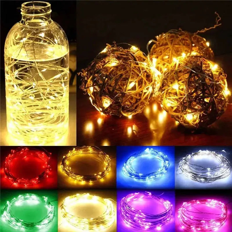 LED String Lights | Battery Powered | Copper Wire | 1M To 10M