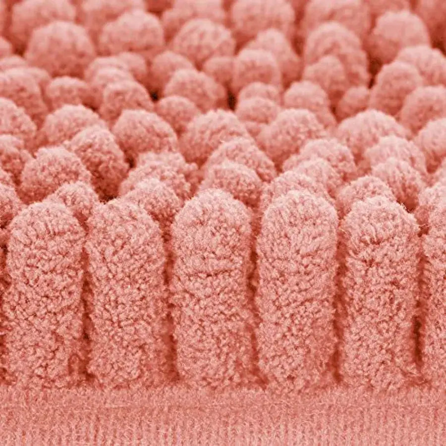 Striped Bathroom Rug Set 3 Pieces Ultra Soft, Non Slip Chenille Toilet Mat, Absorbent Plush Shaggy Bath Mats for Bathroom, Bedr from PriceLows™