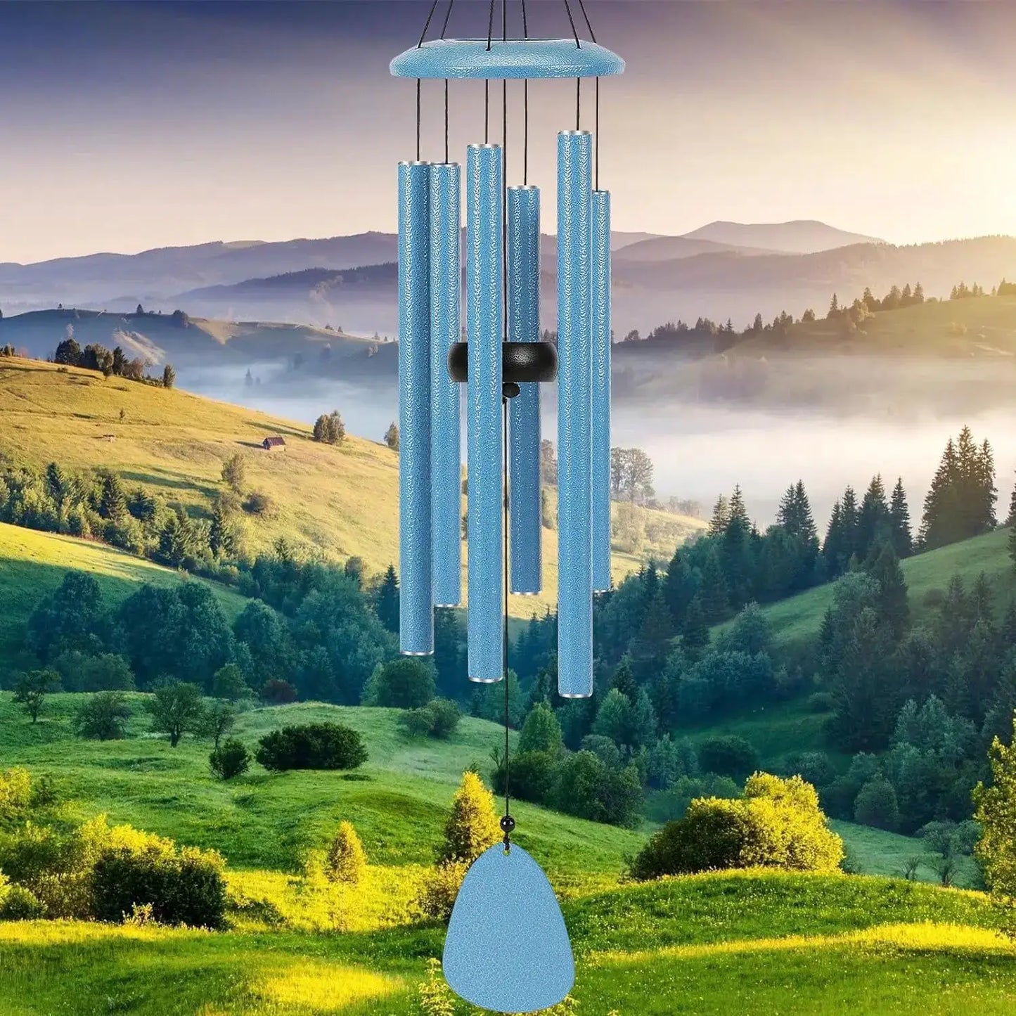 26 Inch Outdoor Wind Chimes Create an Atmosphere for Outdoor Decoration of Farmhouses Terraces Gardens Front Porch and Balconies from PriceLows™