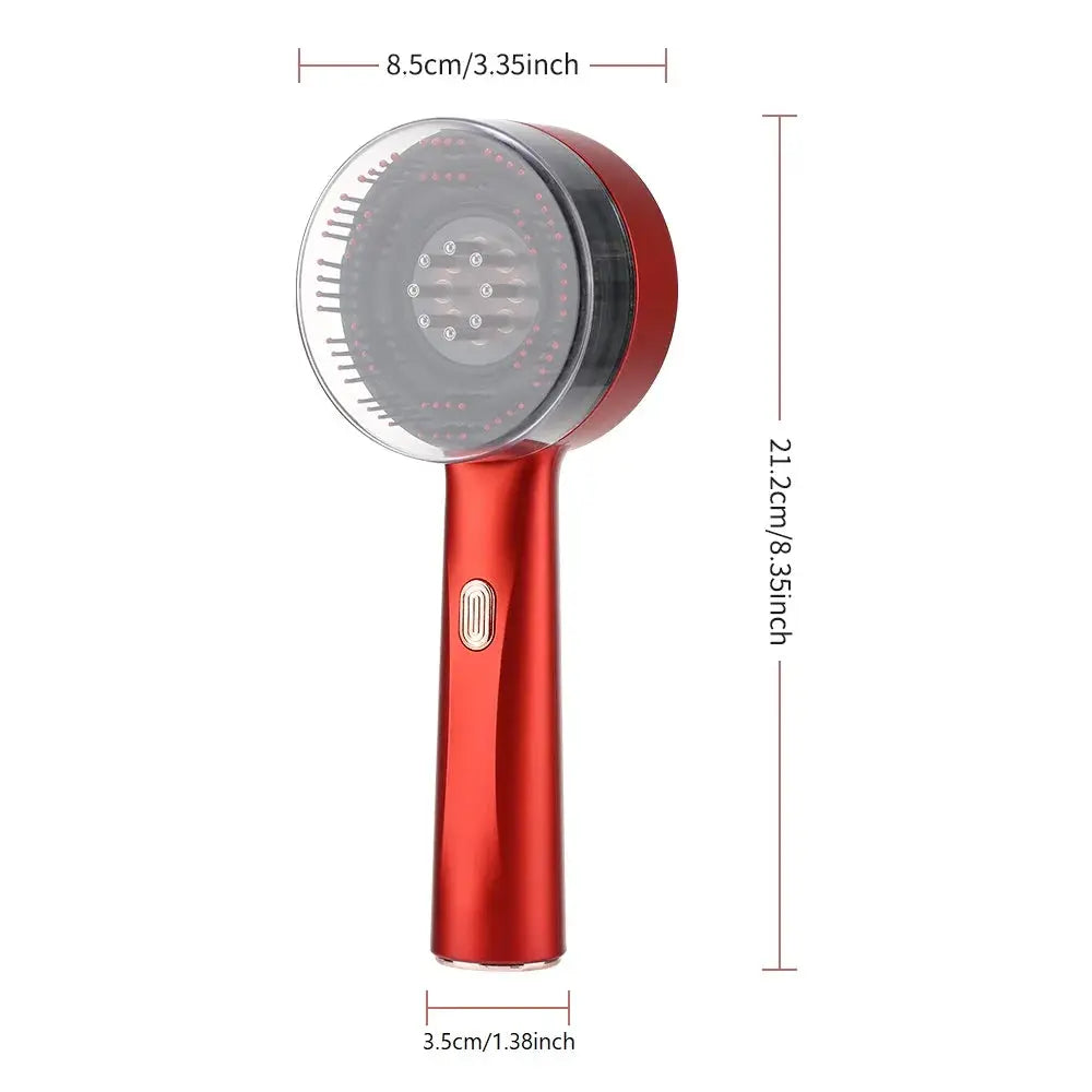 Electric Scalp Massager | Red Light Therapy | Oil Applicator | Rechargeable
