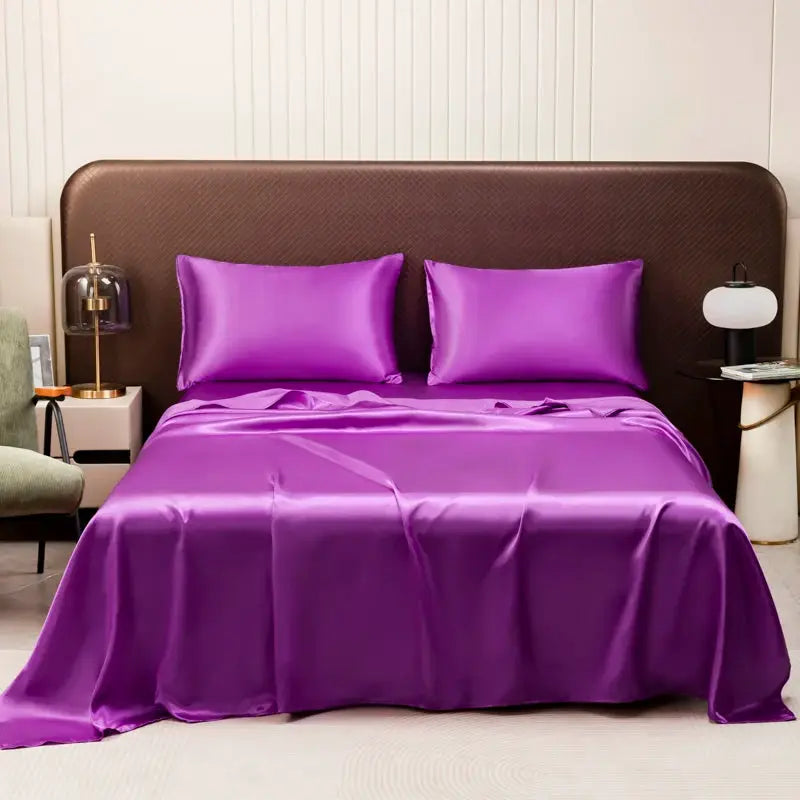 Bed Sheet Set | Smooth Satin | 40 Count | Multiple Sizes