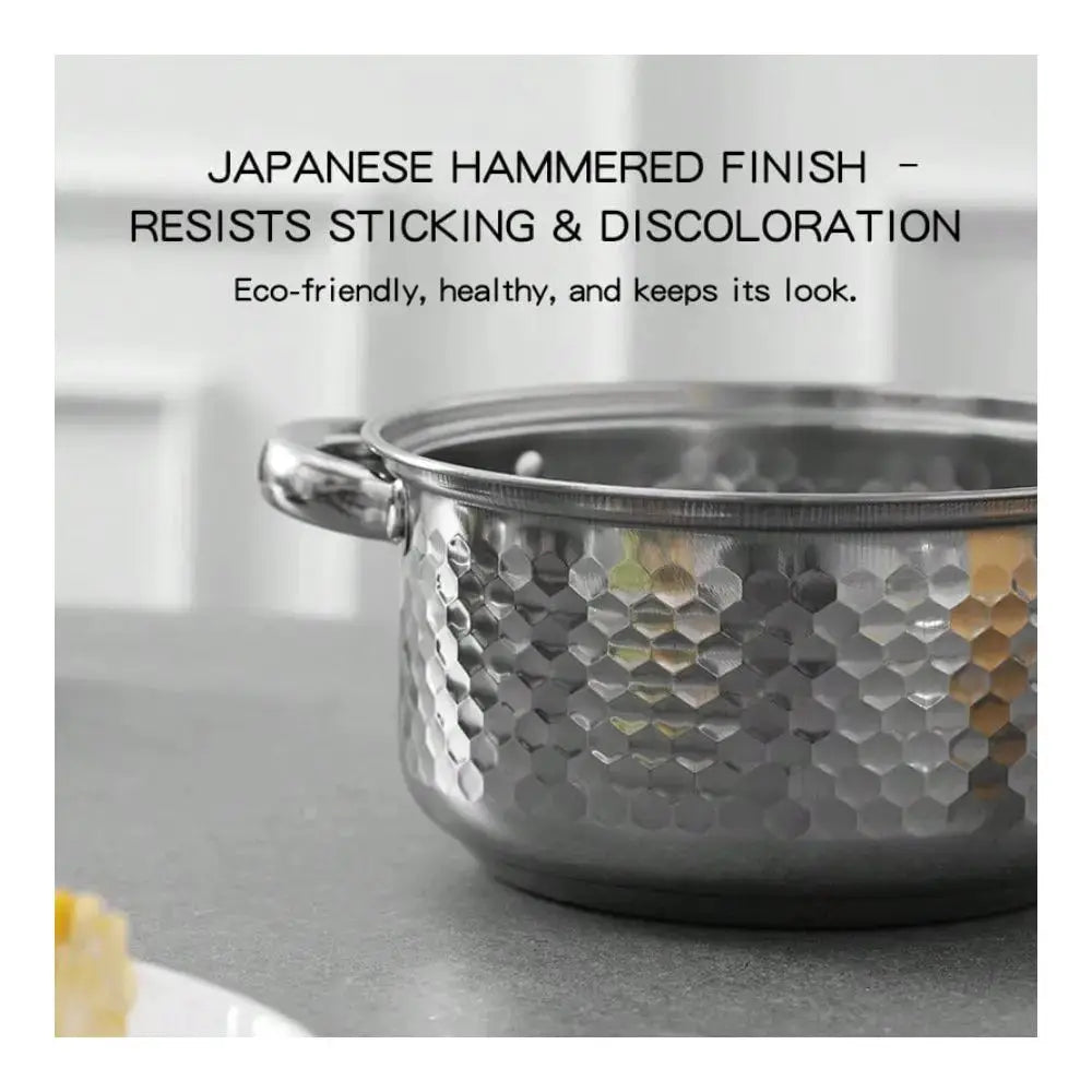 Cookware Set, Made Of Stainless Steel, NonStick, Kitchen Cookware Set, NonStick Cooking Set, All Kinds Of Pots And Pans To Meet from PriceLows™