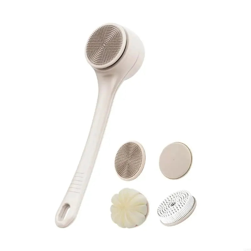Electric Shower Brush | Double Rotating Handles | USB Type-C Powered | One Size
