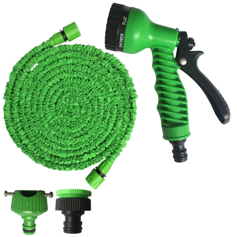 Garden Hose Pipe Water Hose Expandable Magic Hose 7 Patterns Water Gun Foam Pot flexible reels hose Car Wash Gun Sprayer from PriceLows™