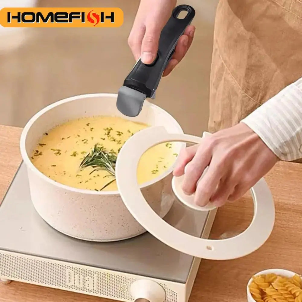 Cookware Handle | Detachable Universal | Replaceable | Family Outdoor Camping