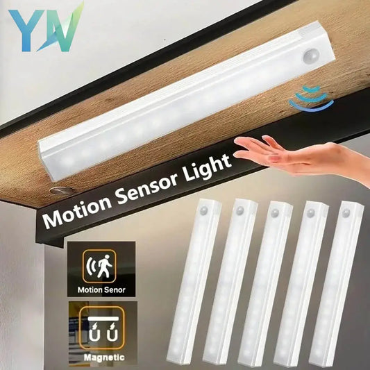 Magnetic USB LED Motion Sensor Light | Rechargeable | Under Cabinet Lighting from PriceLows™