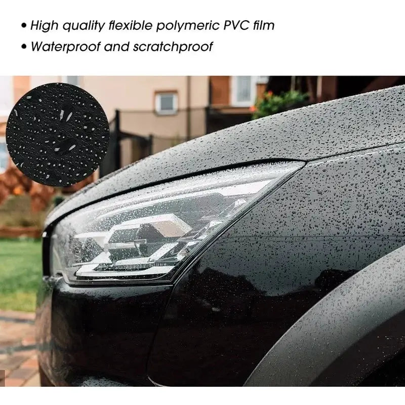 Gloss Black Car Body Film Vinyl Wrap Decals Self Adhesive Sticker Motorcycles Bike Auto Skin Color Changing Films 150*50cm from PriceLows™