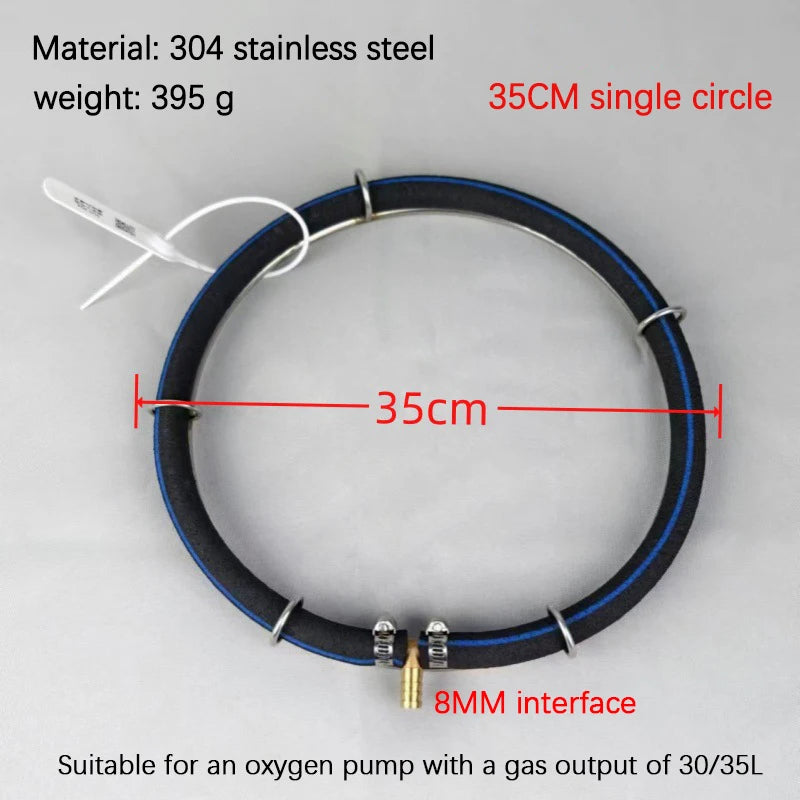1pcs 304 Stainless Steel Koi Fish Pond Oxygenation Aquarium Nano Aeration Disc Fish Pond Seafood Pond Oxygen Plate Supplies from PriceLows™