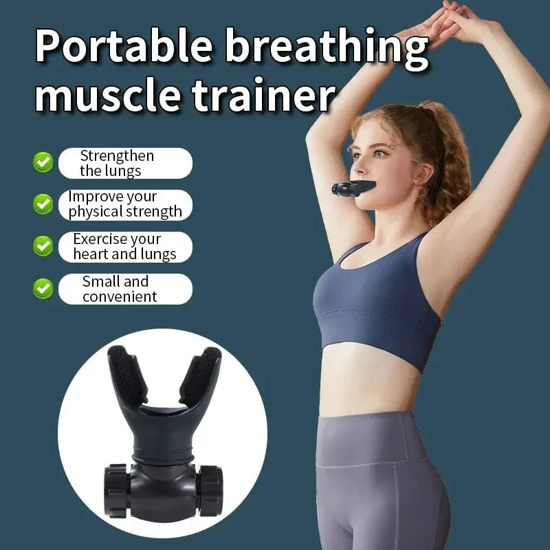 Silicone Respiratory Trainer | High Altitude Breathing | Unisex Sport Edition