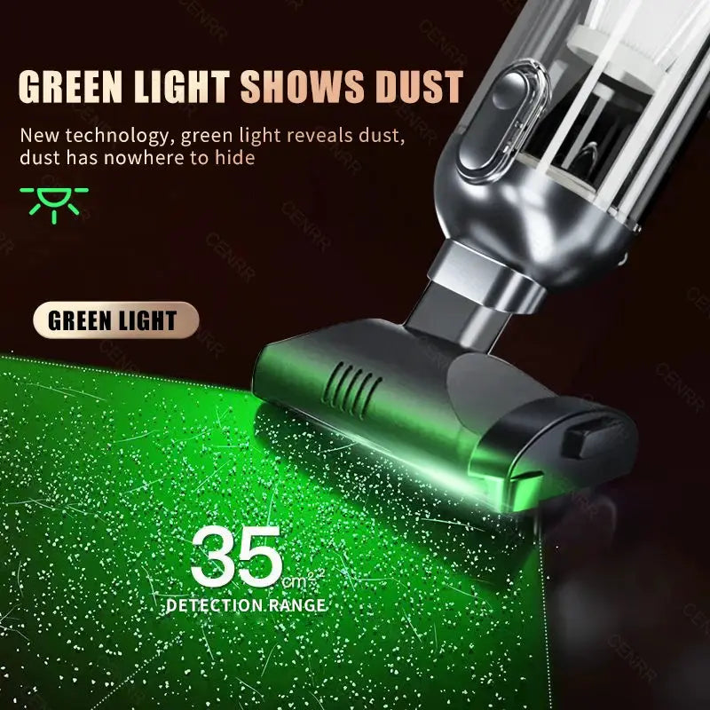 Cordless Handheld Vacuum | 998000PA Suction | Mini Portable
