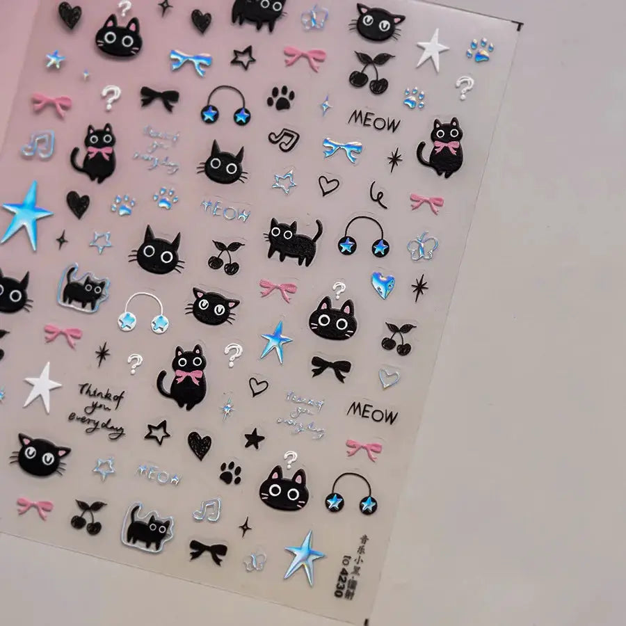 Jelly Halloween Skeleton Stickers Nail Art Cool Evil dark style decorative Nails Sticker DIY Trendy Manicure Ornaments Supplier from PriceLows™