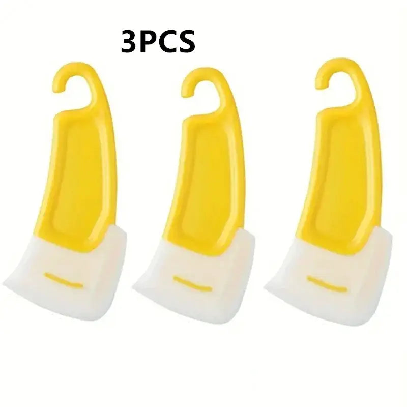Cleaning Spatula Kitchen Scraper Soft Blade Scraper Brush Dirty Pan Pot Dishes Cleaner Tools Cooking Baking Tool Kitchen Gadget from PriceLows™