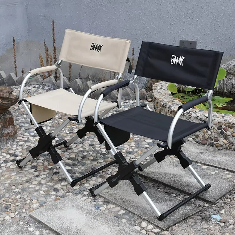 Director's Chair | Aluminum Frame | 100 kg Load Capacity | Size 55x50x82 cm