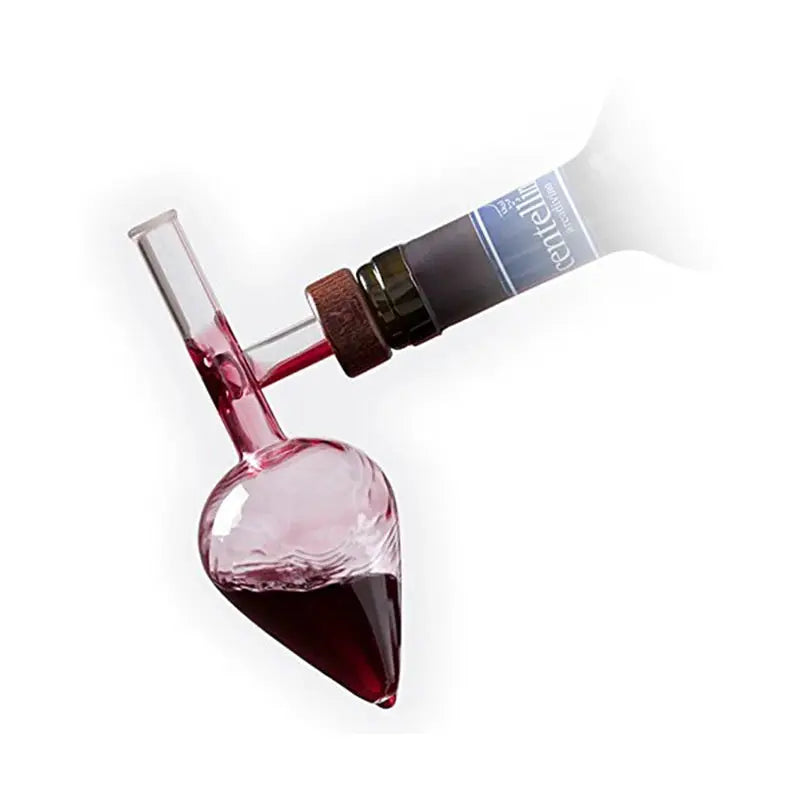 Wine Aerator Decanter Red and White Aerator Pourer Makes Your Wines Taste Better Italian Design Decanter Whiskey and Spirits Gif from PriceLows™