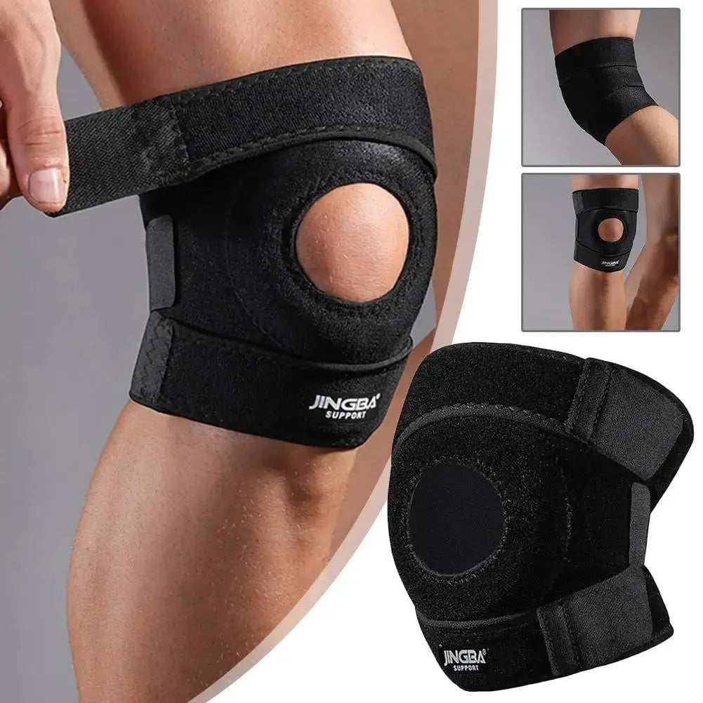 Knee Support Brace | Adjustable Patella Stabilizer | Compression Gel Pad For Men And Women