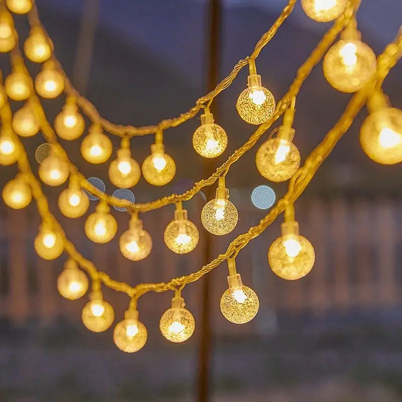 LED Light String – PVC Material, Christmas Decoration, Outdoor Camping Tent Canopy Light, Long Battery Life, Waterproof & Energy from PriceLows™