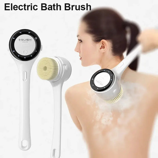 Electric Shower Cleaning Brush | 5 Heads | 3 Gears Spinning