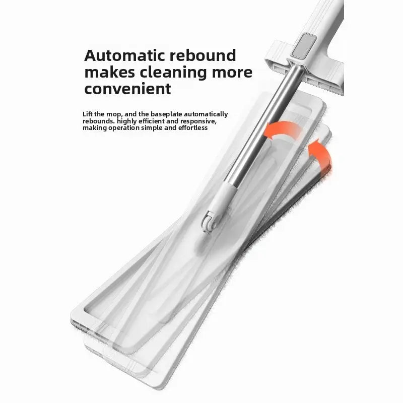 Self-Cleaning Squeeze Mop 360° Rotatable Flat Floor Mops Lazy Mop Microfiber Mop Floor Cleaning Supply for Living Room Bathroom from PriceLows™