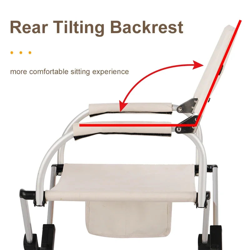 Director's Chair | Aluminum Frame | 100 kg Load Capacity | Size 55x50x82 cm