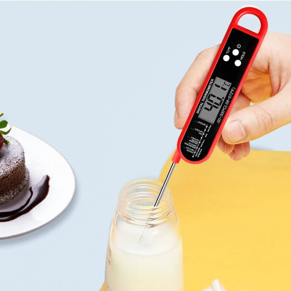 Meat Thermometer | Waterproof Digital | Instant Read | For Cooking BBQ