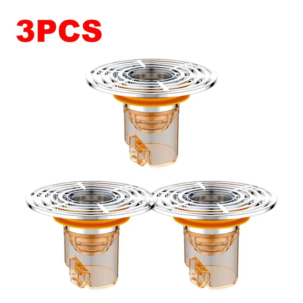 1/2/3PCS Odor Proof Floor Drain Core Magnetic Self-Close Drain Backflow Preventer Anti-Odor Shower Strainer For Kitchen Bathroom from PriceLows™