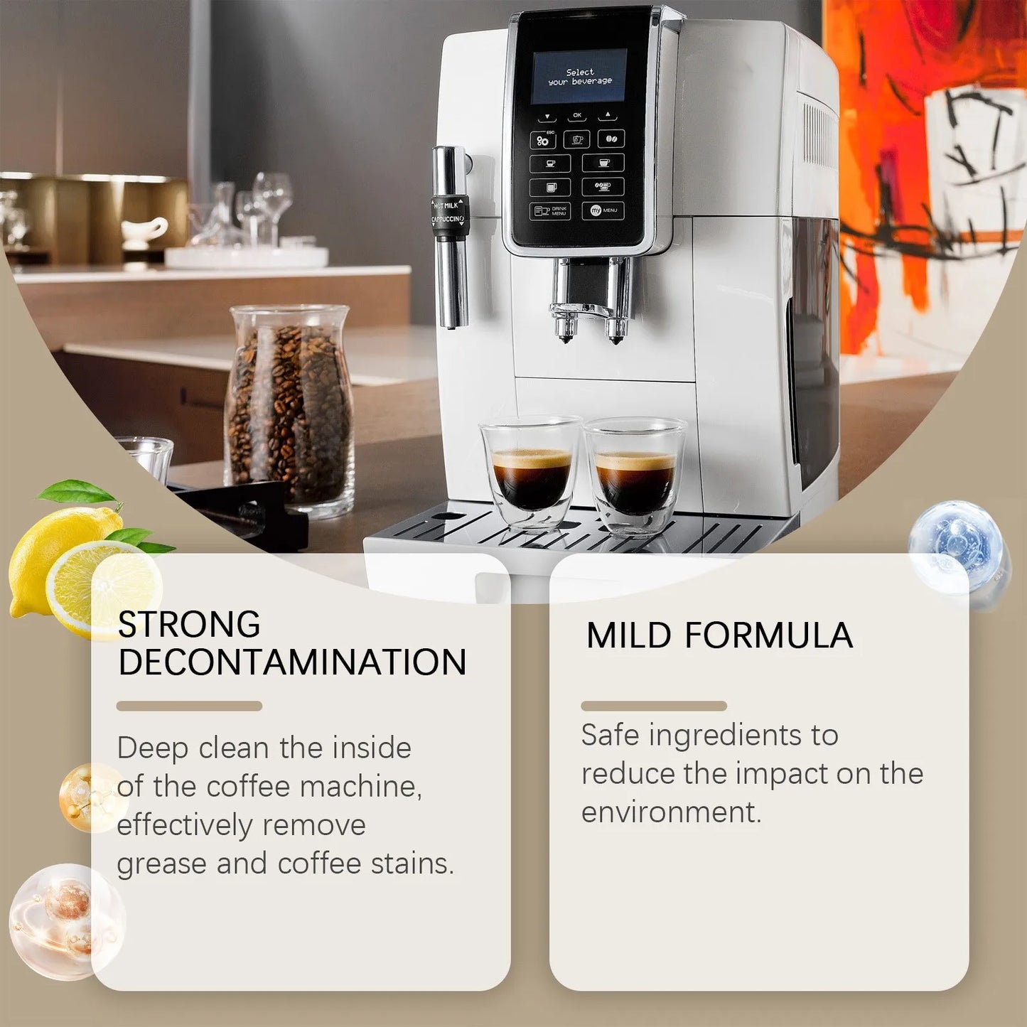 Coffee Machine Descaling Solution Descaling Agent Cleaning Agent Kitchen Supplies Universal from PriceLows™
