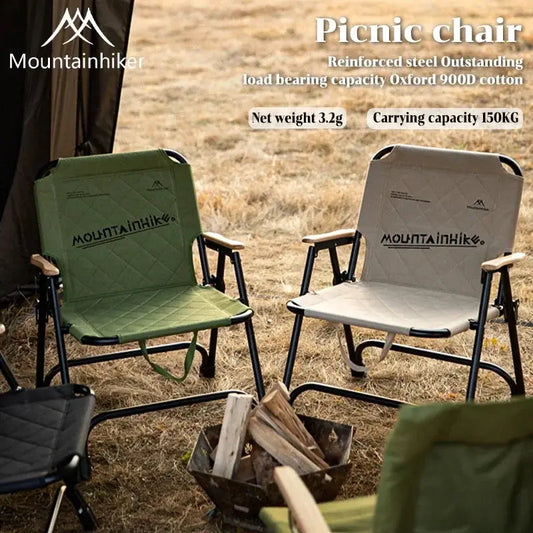 Ergonomic seating, reinforced support, foldable seats, perfect for picnic enthusiasts, camping chairs, collapsible chairs, beach from PriceLows™