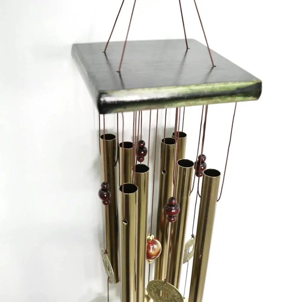 Aluminum Tube Wind Chime Metal Pipe Wind Chime Wind Bell Music Pendant Door Hanging Windchime Home Garden Decoration from PriceLows™